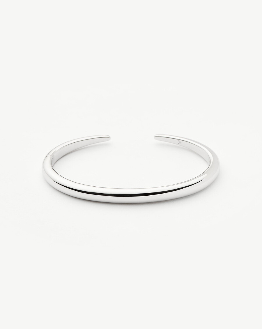 brazalete de garra - plata