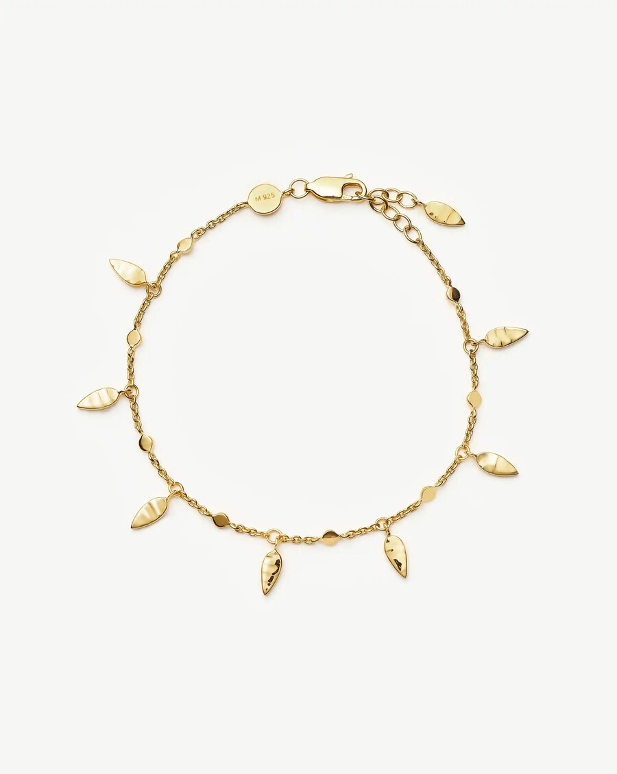 pulsera de hojas