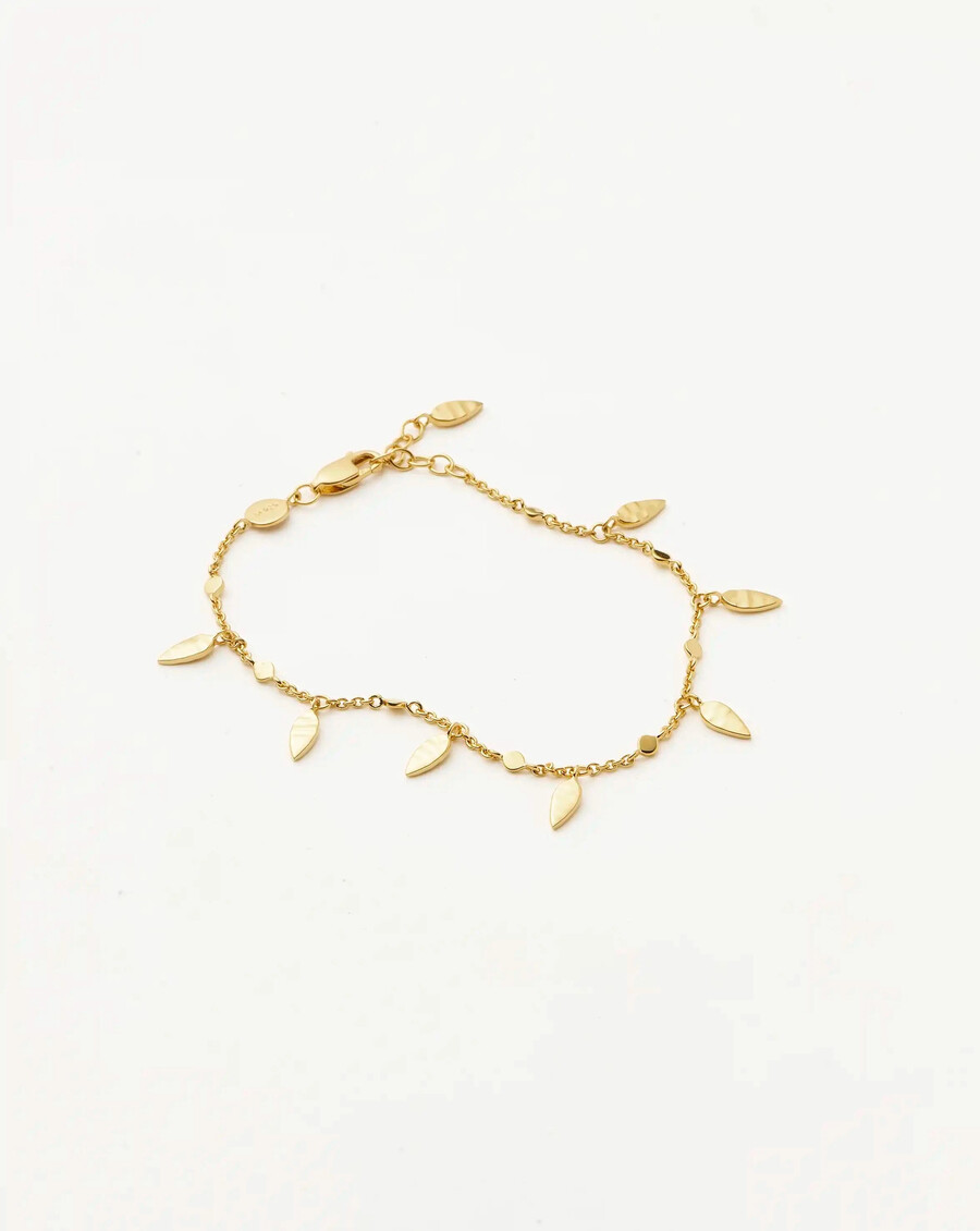 pulsera de hojas