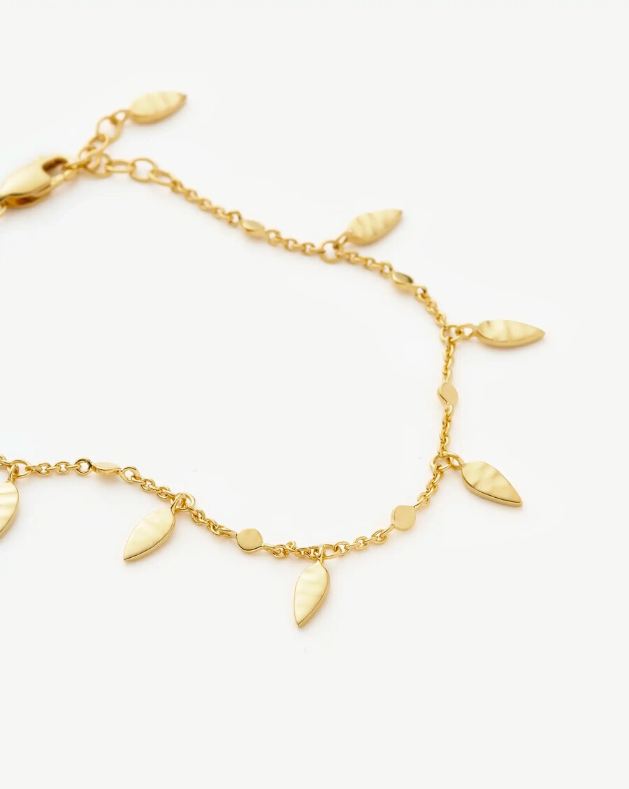 pulsera de hojas