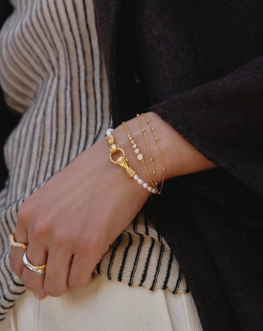 pulsera de perlas harris reed in good hands