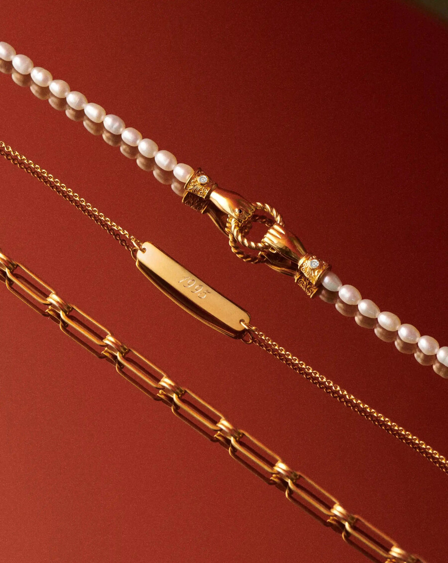 pulsera de perlas harris reed in good hands