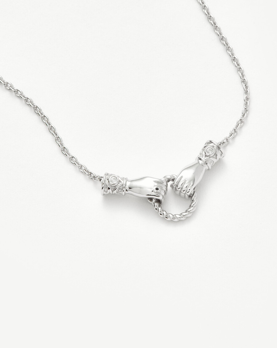 pulsera deslizante harris reed in good hands - plata
