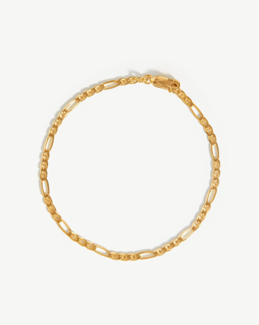 pulsera de cadena de oro filia para hombre