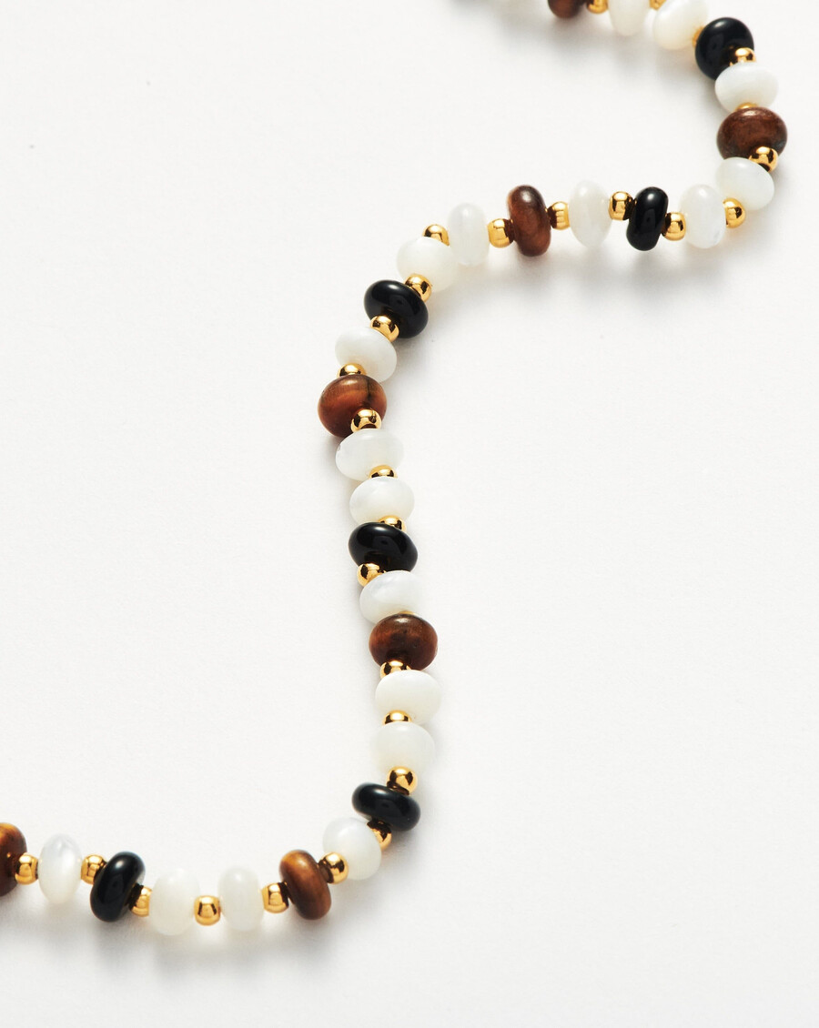 pulsera savi de perlas y piedras preciosas