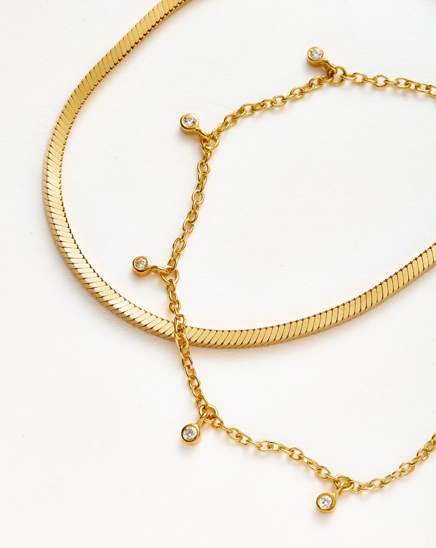 conjunto de pulseras de cadena interestelar