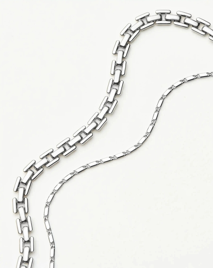 conjunto de pulsera lucy williams horizon y reloj - plata