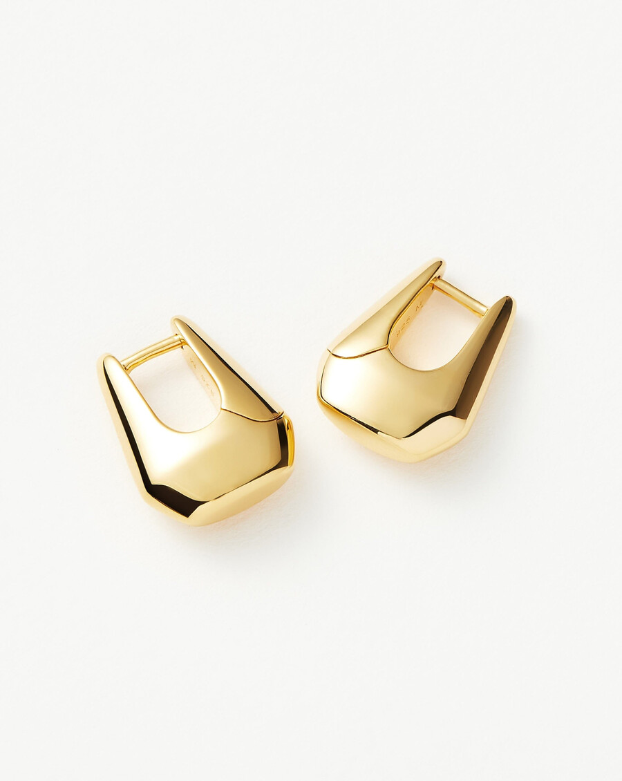 pendientes de aro pequeños arco de lucy williams
