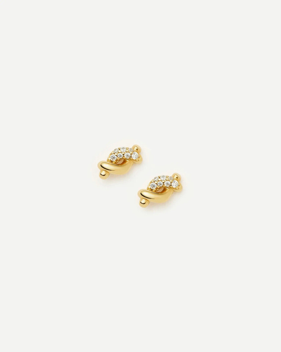 pendientes de nieve fundida