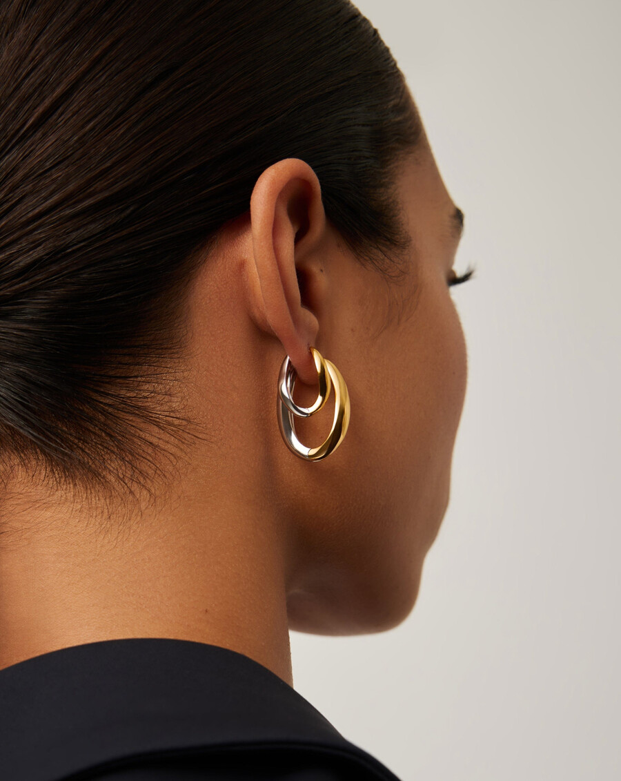 pendientes de aro medianos savi signature
