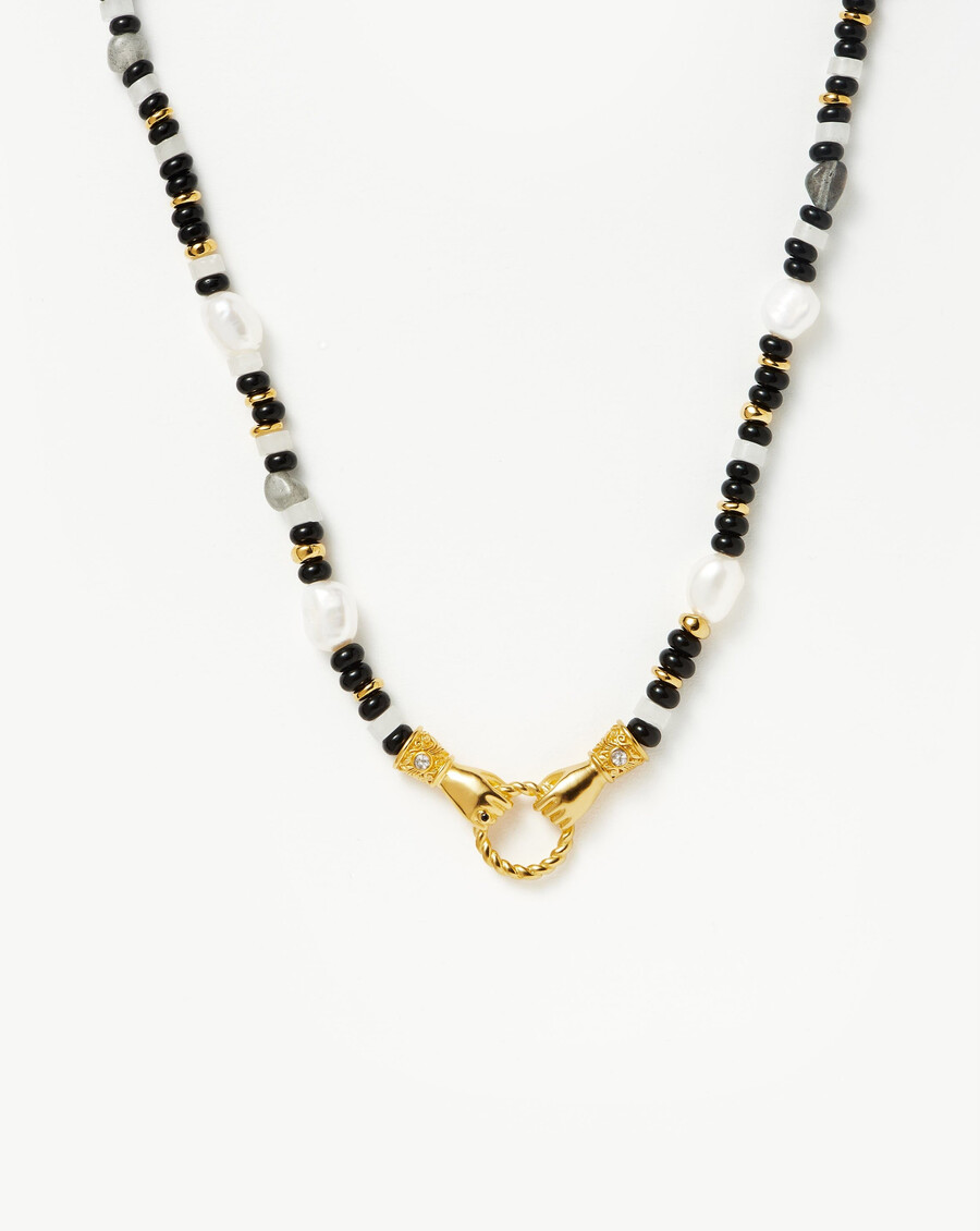 collar de perlas y piedras preciosas harris reed en buenas manos