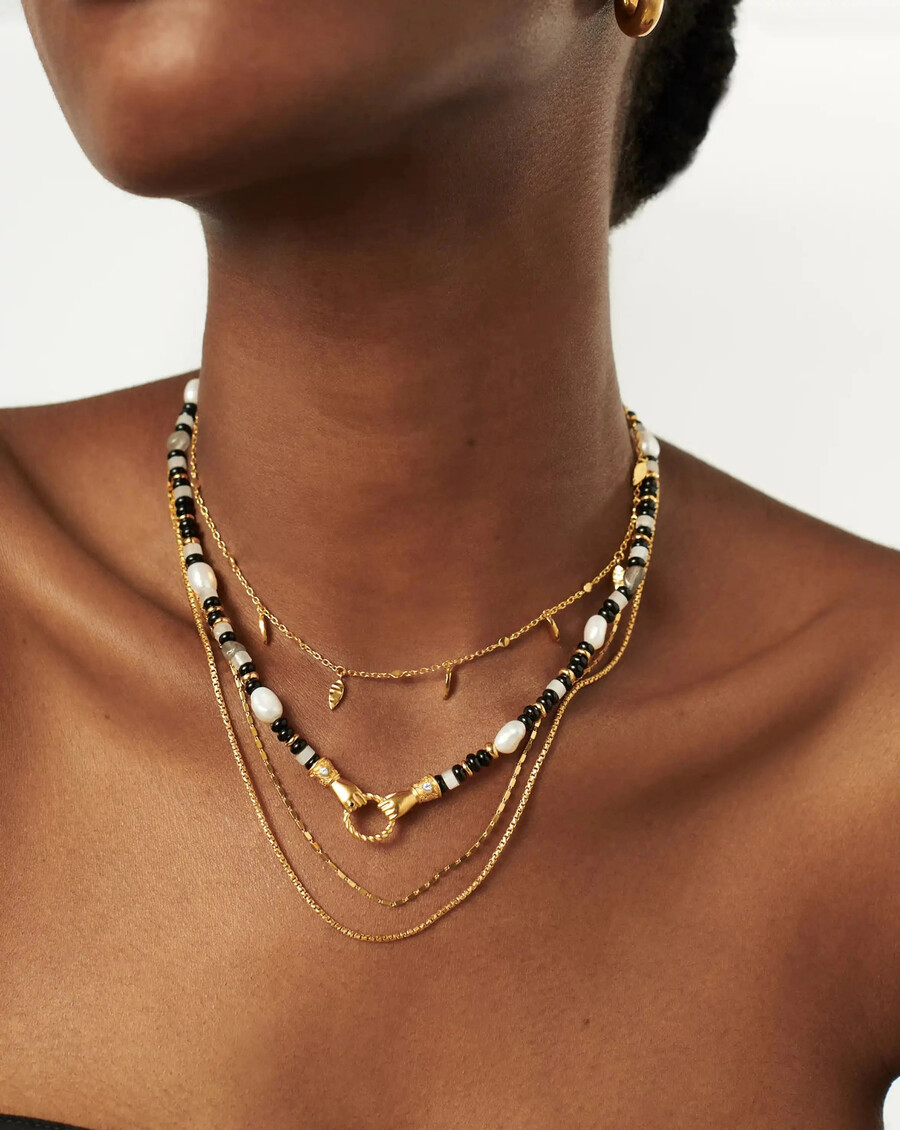 collar de perlas y piedras preciosas harris reed en buenas manos