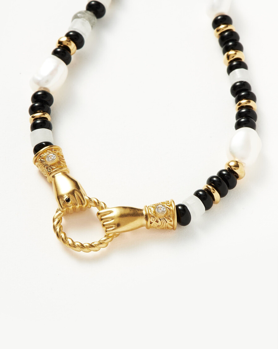 collar de perlas y piedras preciosas harris reed en buenas manos