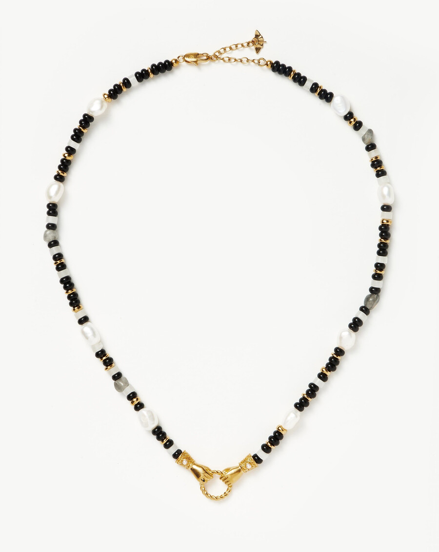 collar de perlas y piedras preciosas harris reed en buenas manos