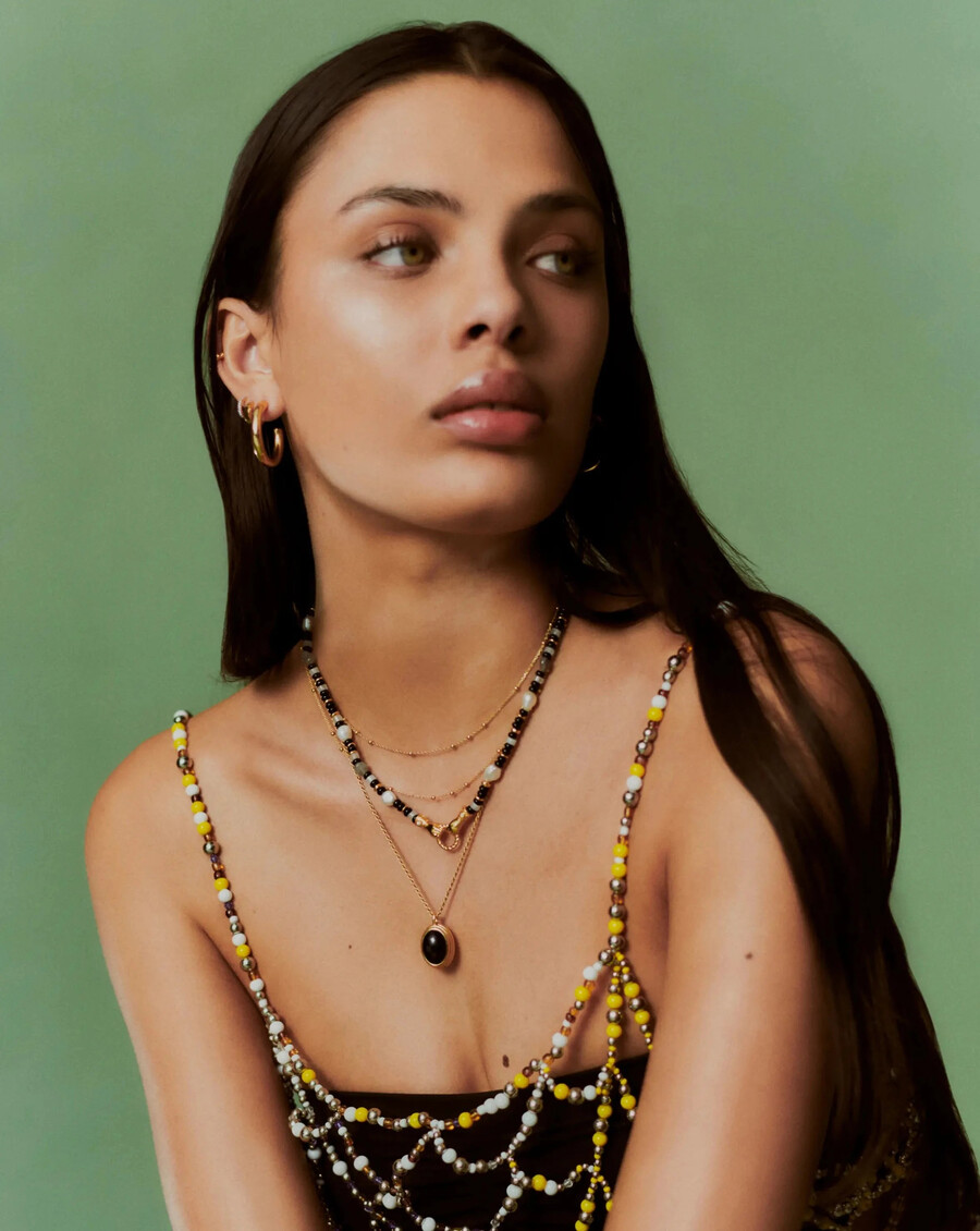 collar de perlas y piedras preciosas harris reed en buenas manos
