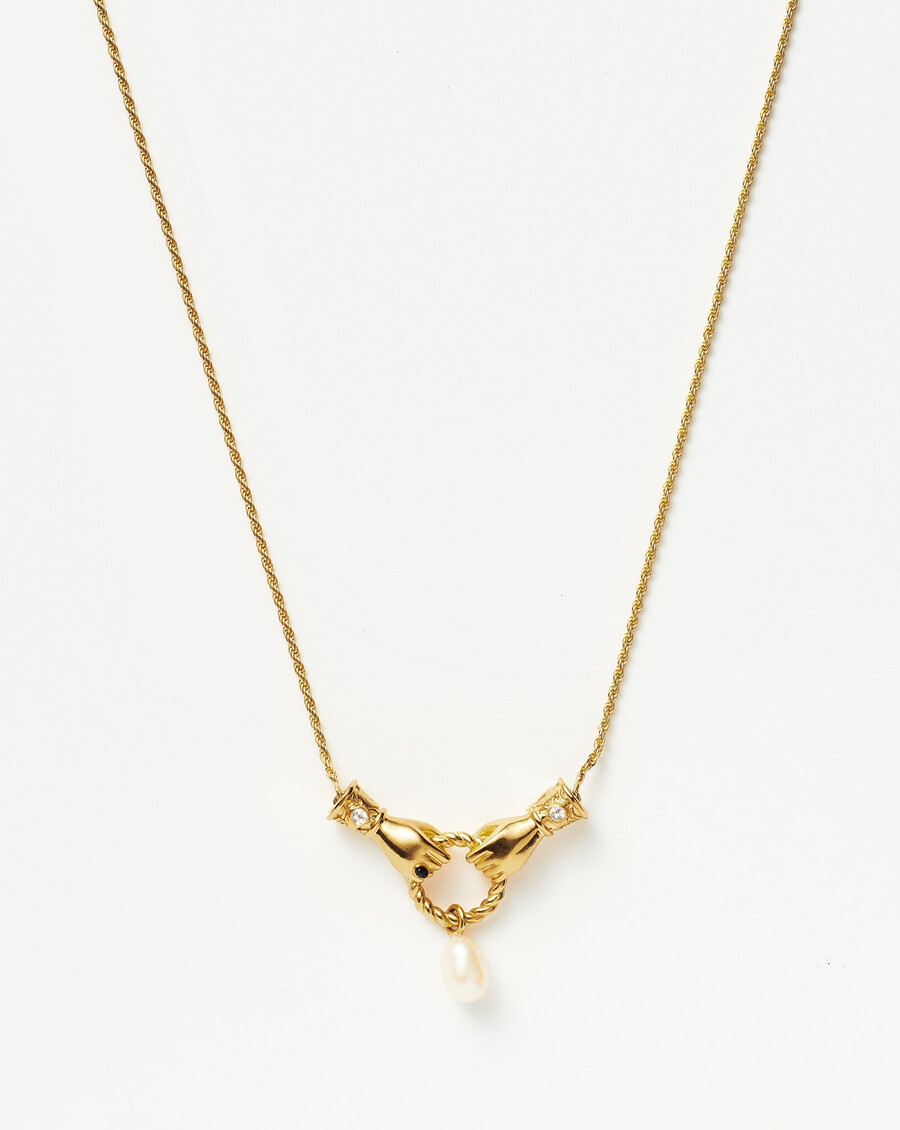 collar con colgante de gota en buenas manos de harris reed