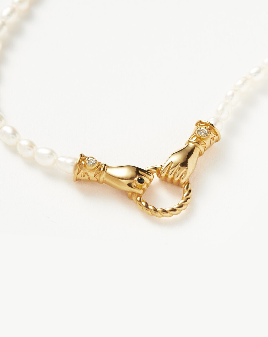 collar con colgante de perla harris reed en buenas manos