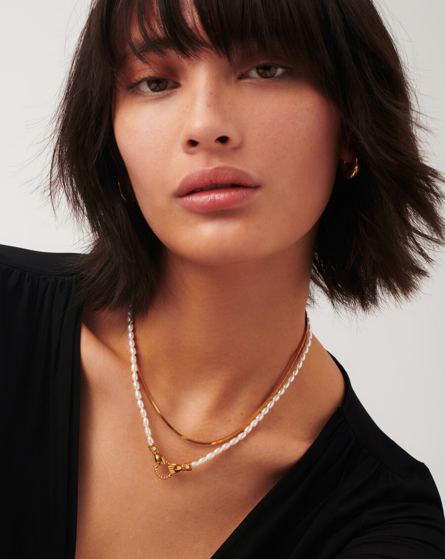 collar con colgante de perla harris reed en buenas manos