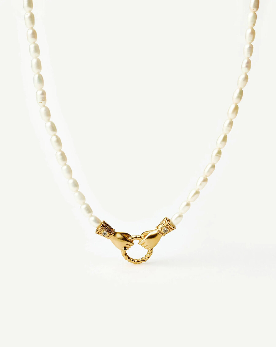 collar con colgante de perla harris reed en buenas manos