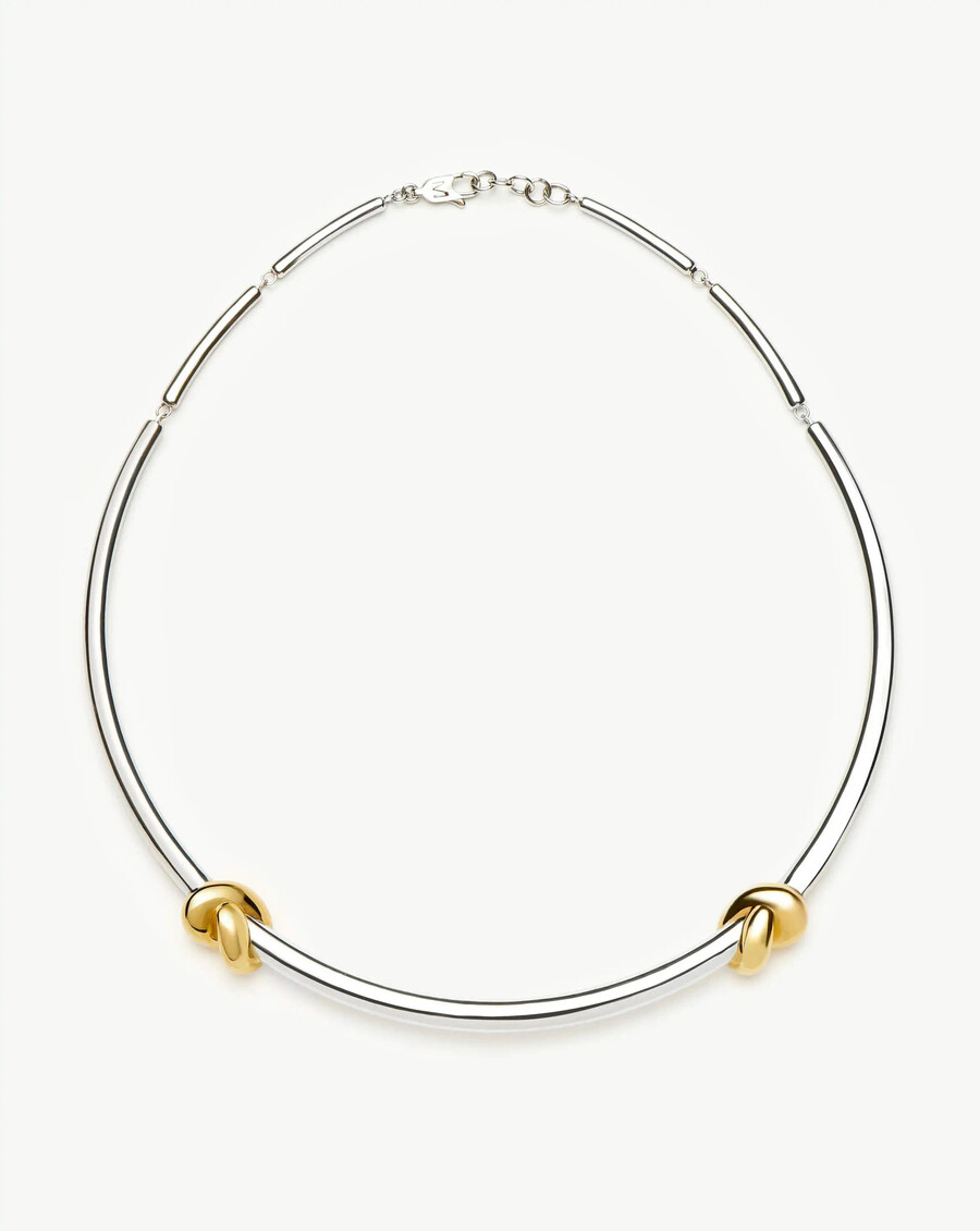 collar de torsión con nudo de lucy williams