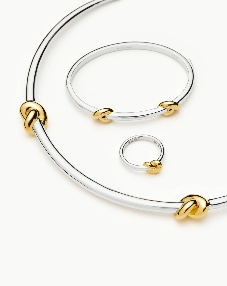 collar de torsión con nudo de lucy williams