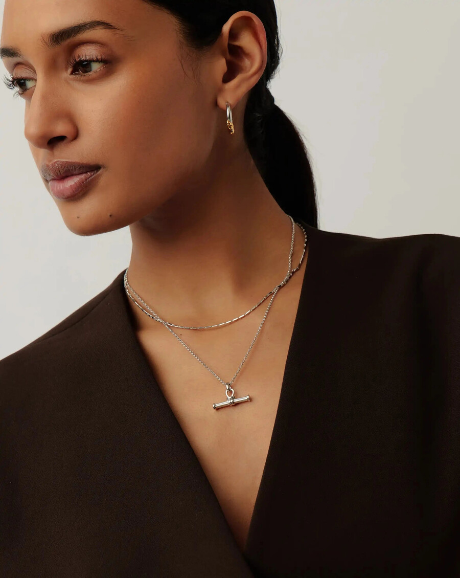 collar de cadena de eslabones horizon de lucy williams