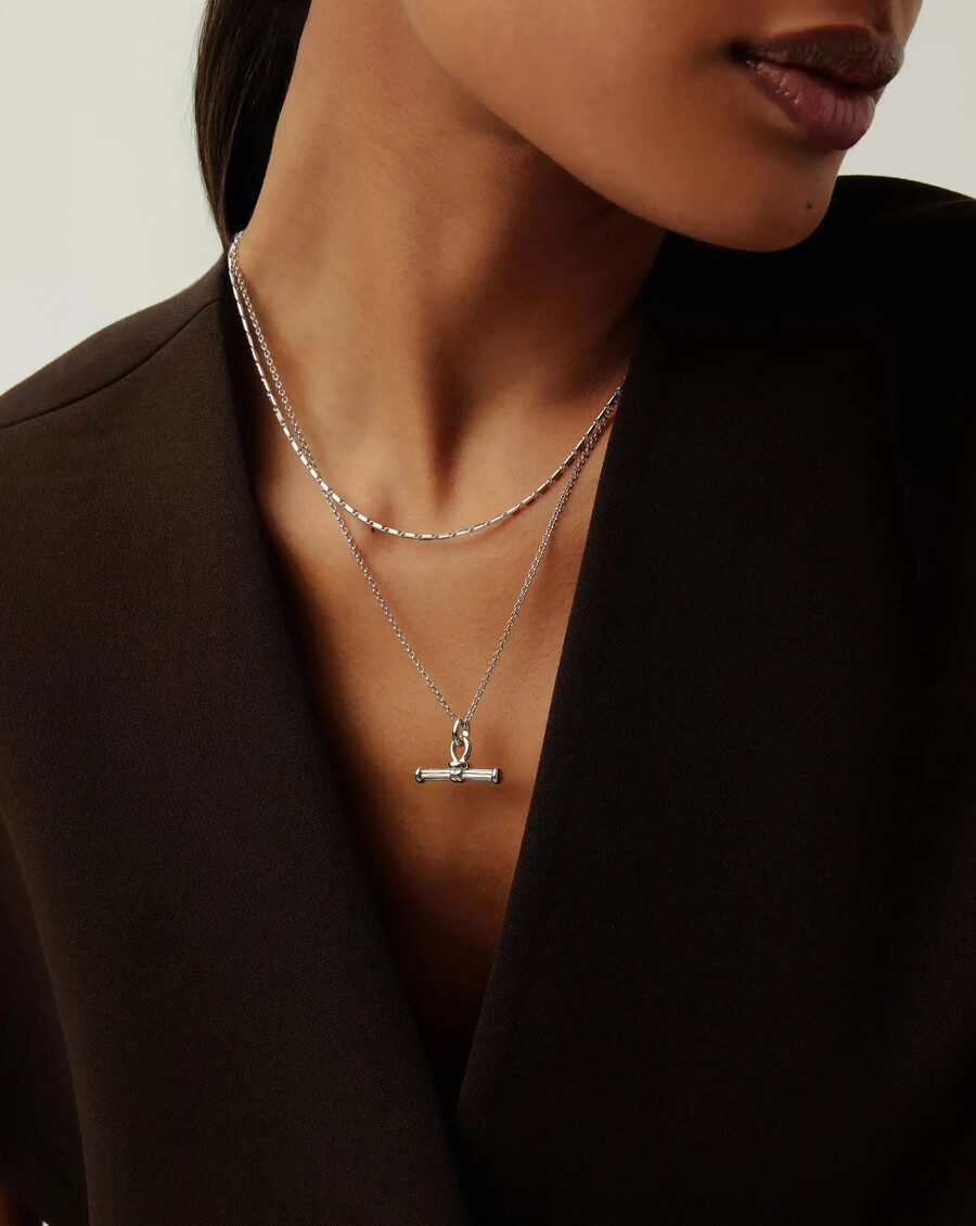 collar de cadena de eslabones horizon de lucy williams