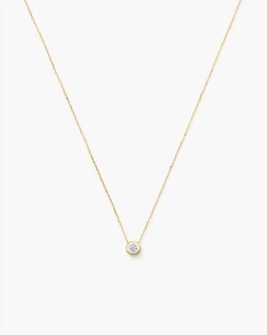 collar con colgante de diamantes finos de lucy williams