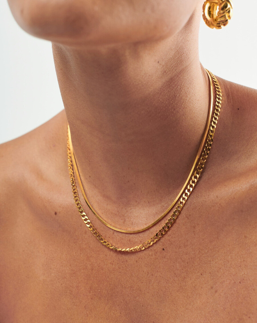 collar de cadena plana de lucy williams