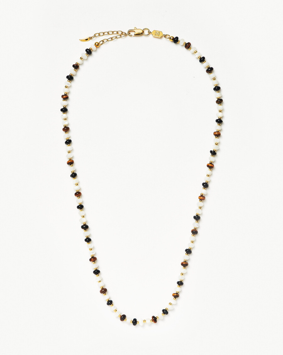 collar de perlas y piedras preciosas savi