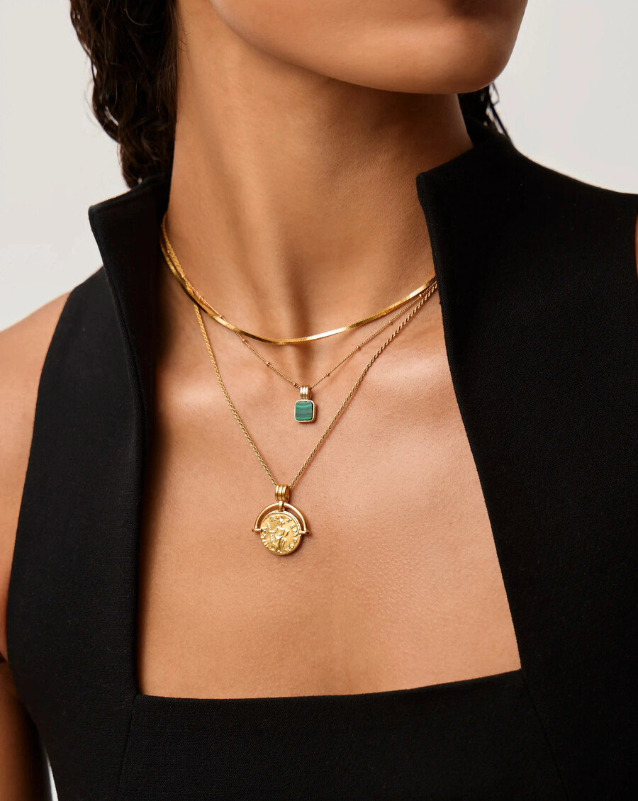conjunto de collar definitivo de lucy williams - oro