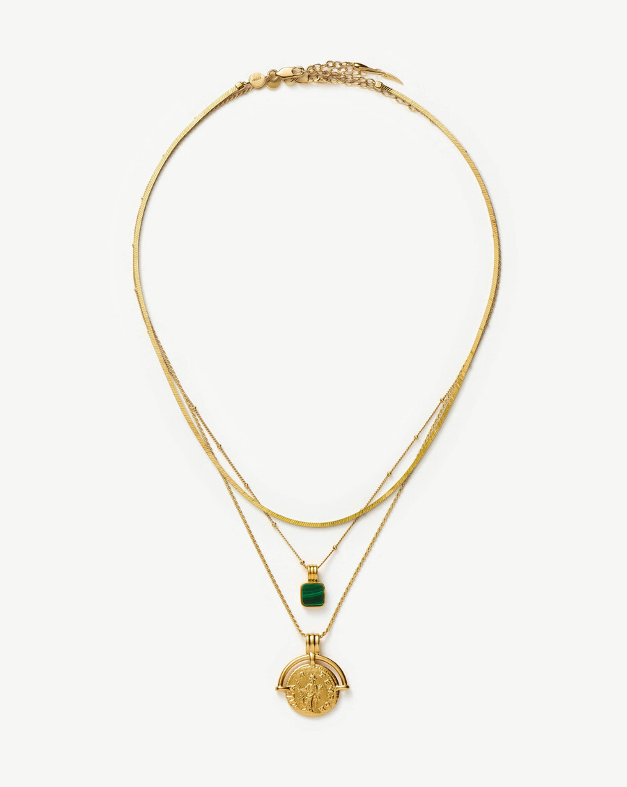 conjunto de collar definitivo de lucy williams - oro