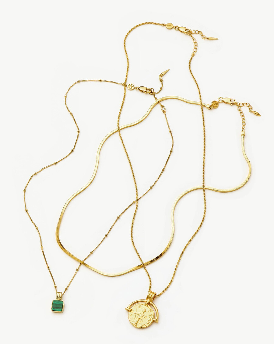conjunto de collar definitivo de lucy williams - oro