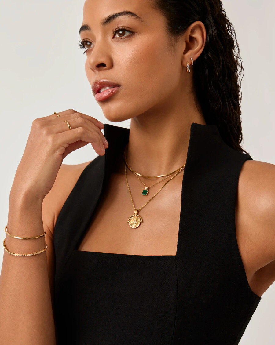 conjunto de collar definitivo de lucy williams - oro