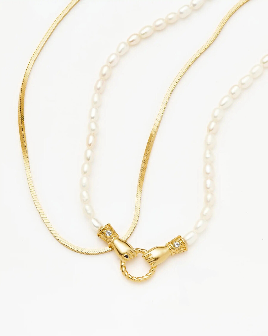 conjunto de collar de cadena de serpiente y caña harris de lucy williams
