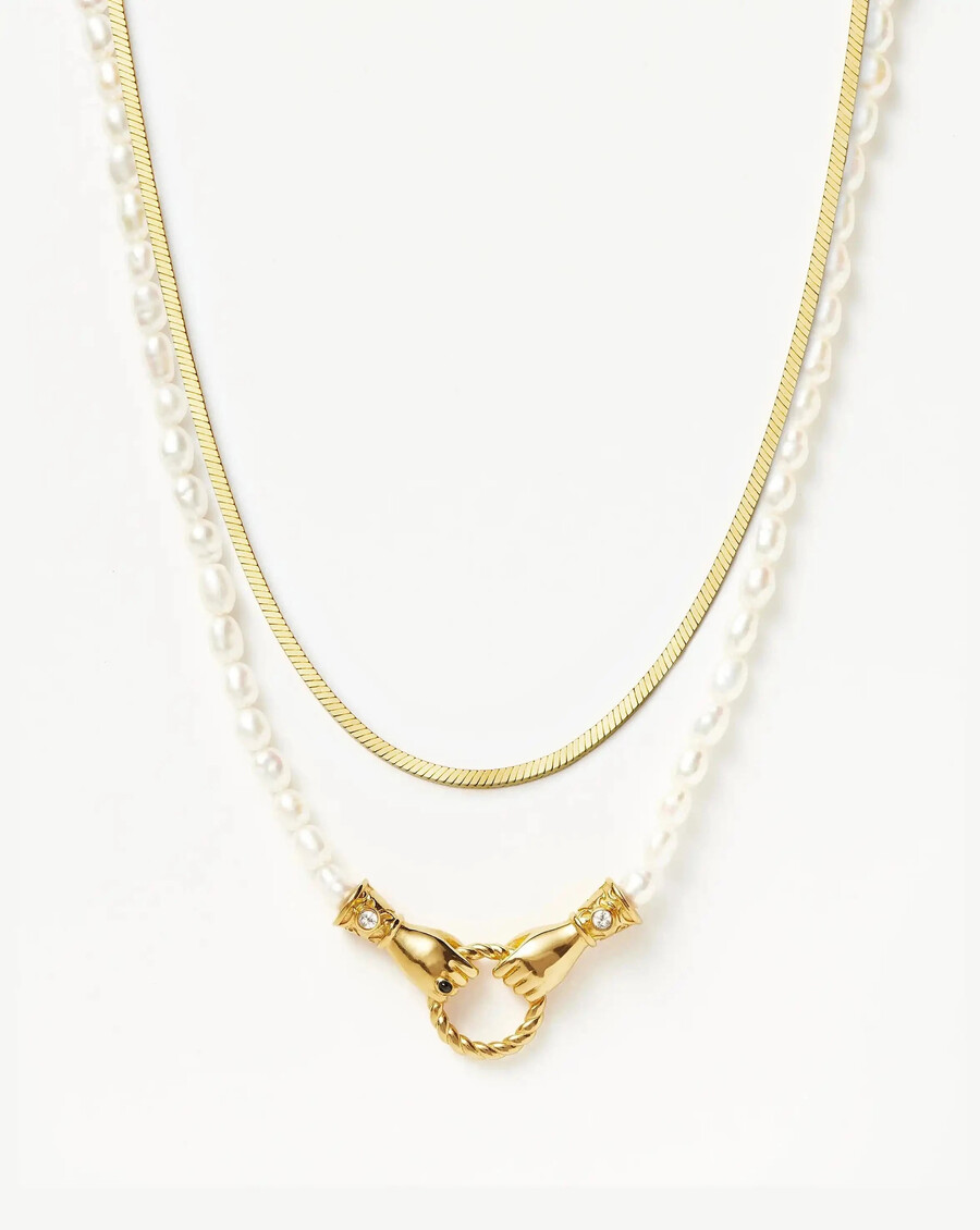 conjunto de collar de cadena de serpiente y caña harris de lucy williams