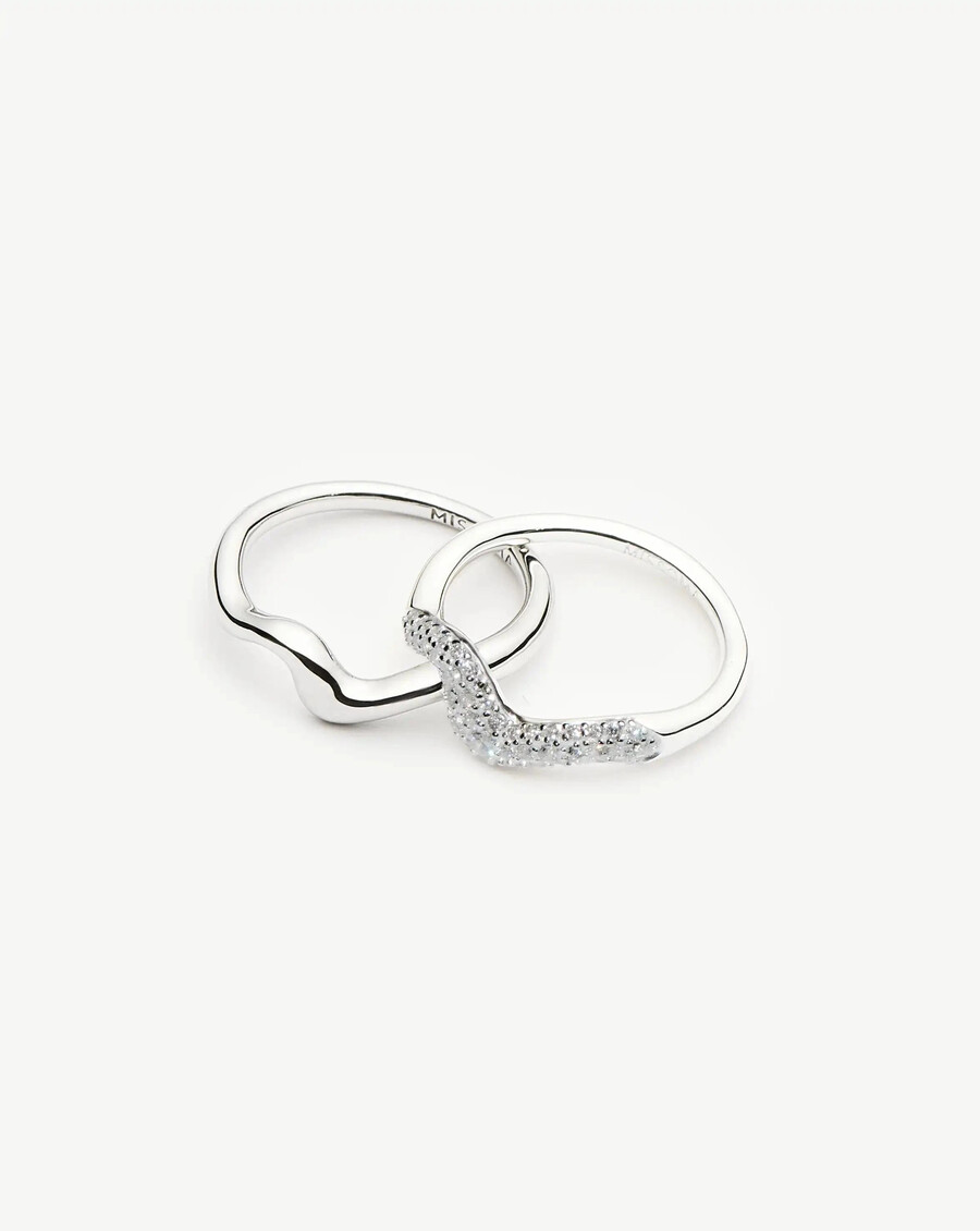 juego de anillos apilables fundidos